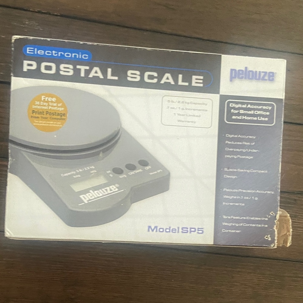 Pelouze Electronic Postal Scale